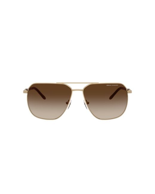 ARMANI EXCHANGE Black Sunglasses Ax2057S for men