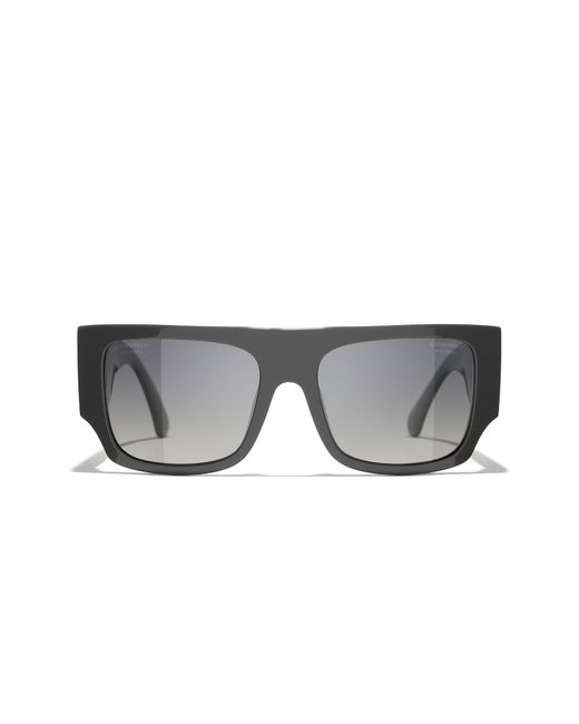 Chanel Black Sunglass Square Sunglasses Ch5549