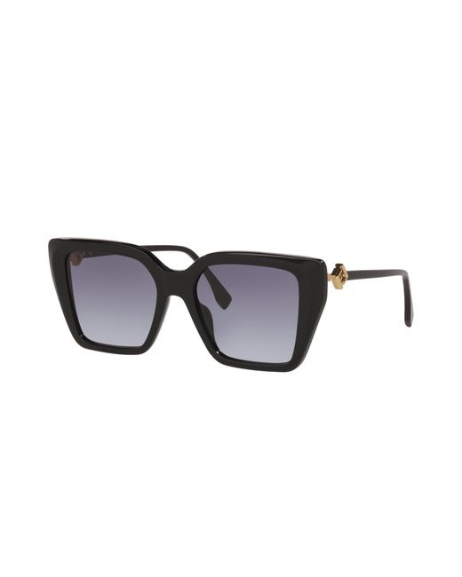 Fendi Black Sunglass Ff Diamonds Fe40161i