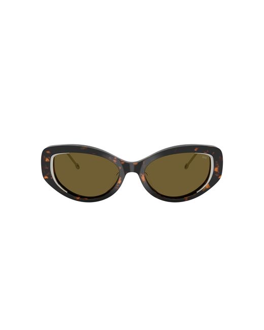 DIESEL Black Sunglass Dl2001mu