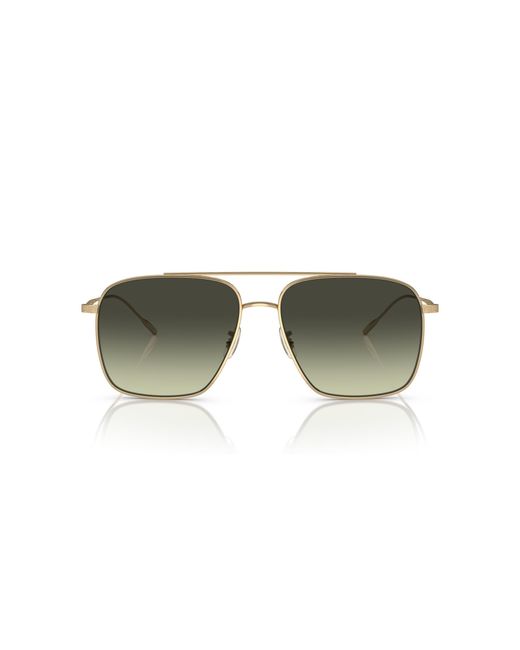 Oliver Peoples Black Sunglass Ov1320st Dresner