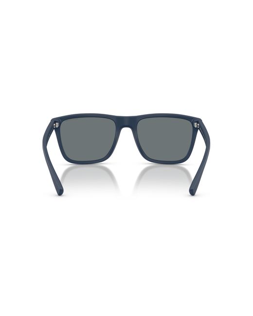ARMANI EXCHANGE Black Sunglass Ax4080s for men