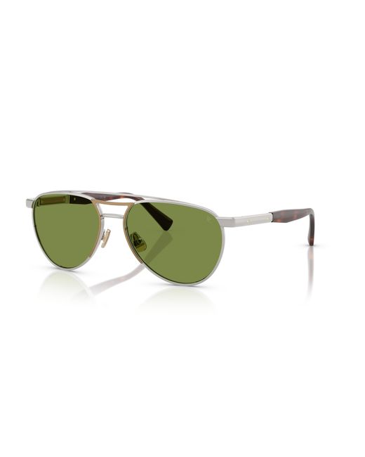 Brunello Cucinelli Green Sunglass Bc2007st for men