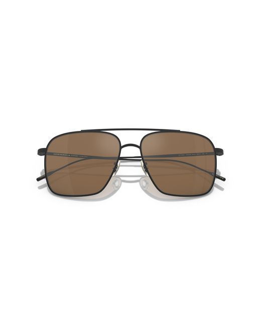 Oliver Peoples Black Sunglass Ov1320st Dresner
