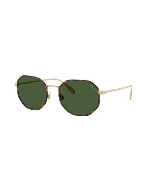 Polo Ralph Lauren Green Sunglass Ph3157 for men