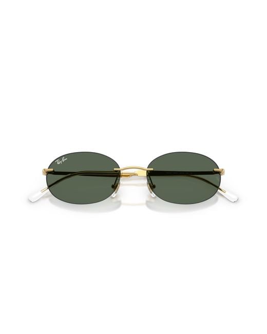 Ray-Ban Green Sunglass Rb3767