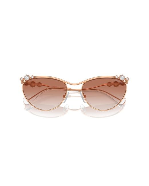 Swarovski Black Sunglass Sk7017