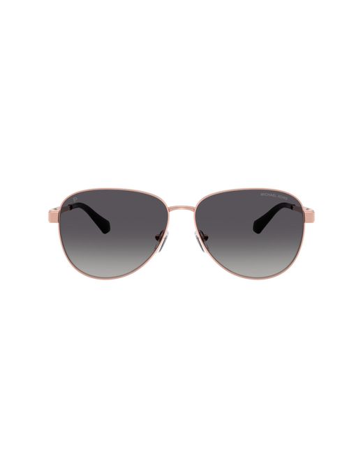 Michael Kors Black Polarized Sunglasses