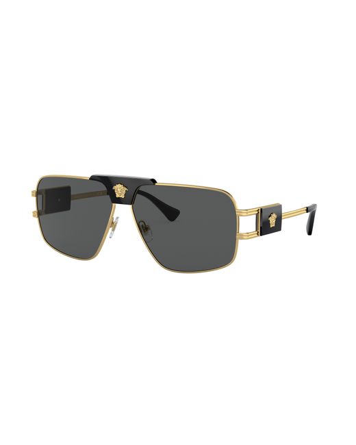 Versace Black Sunglasses, Ve225263-x 63 for men