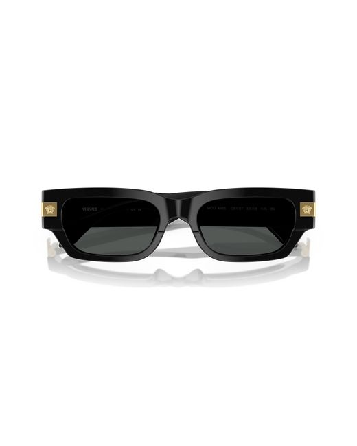 Versace Black Acetate Ve4465 Sunglasses for men