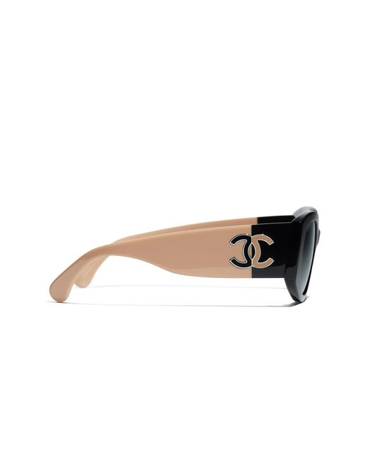 Chanel Black Sunglasses Ch5524a