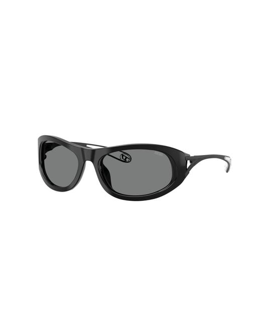 DIESEL Black Sunglass Dl2007u