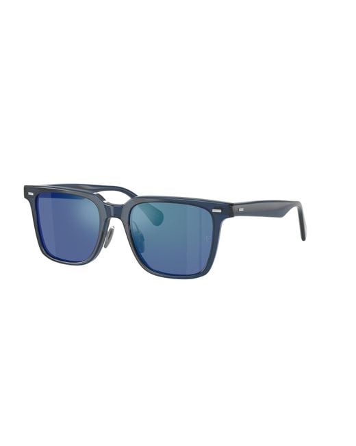 Oliver Peoples Black Sunglass Ov5592s Mr. Federer Ii for men