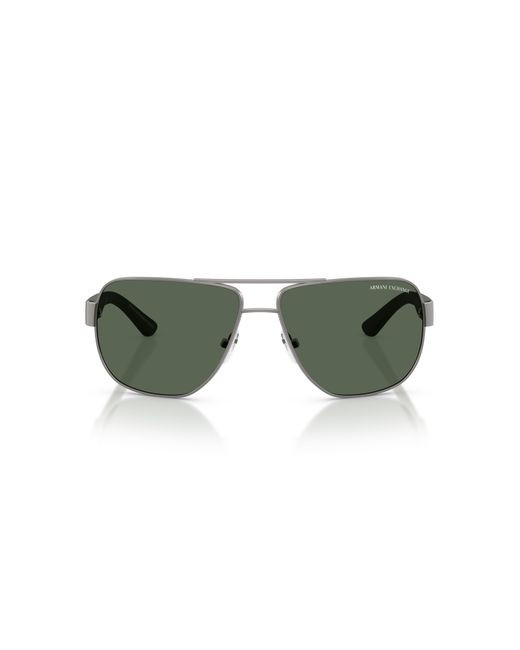 ARMANI EXCHANGE Green Sunglass Ax2012s for men