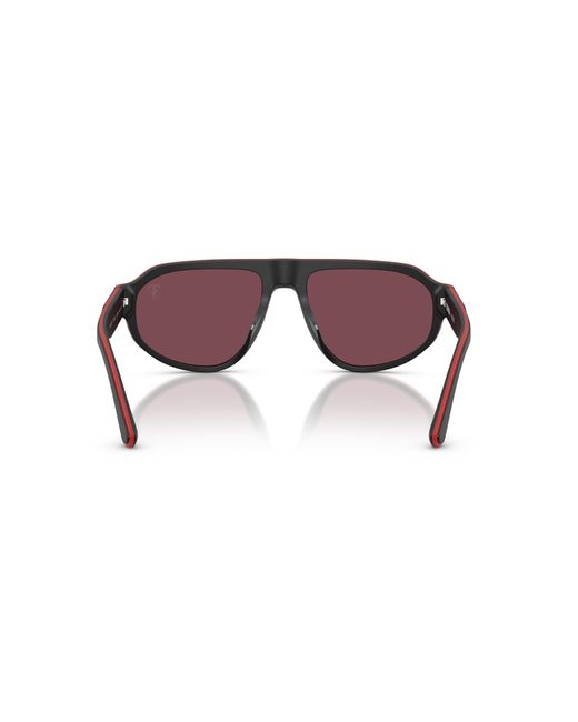 Scuderia Ferrari Black Sunglass Fz6027u for men