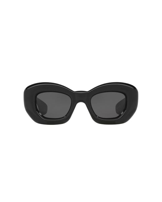 Loewe Black Sunglass Inflated Lw40117i for men