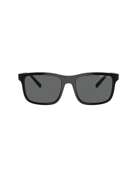 ARMANI EXCHANGE Black Sunglasses Ax4145S for men