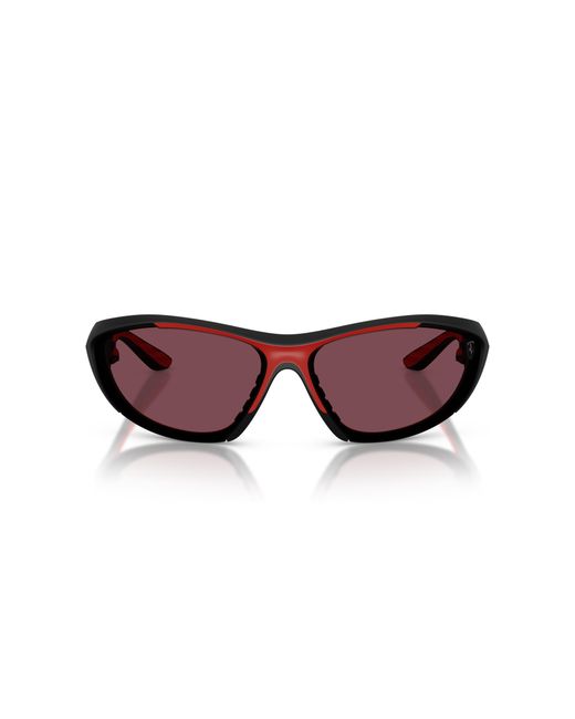 Scuderia Ferrari Black Sunglasses Fz6029U for men