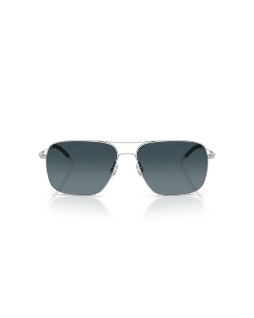 Oliver Peoples Black Sunglass Ov1150s Clifton for men