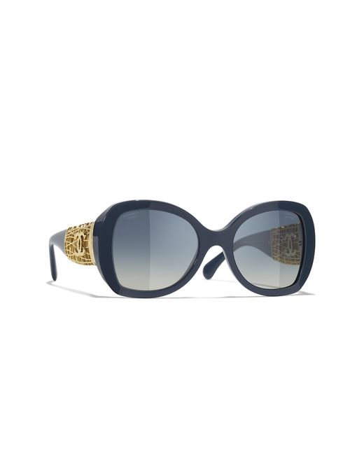 Chanel Black Sunglass Ch5531 Butterfly Sunglasses Ch5531