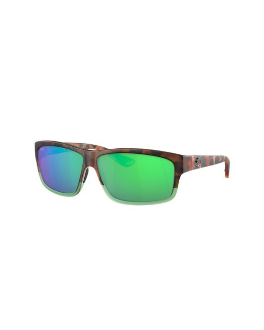 Costa Green Sunglass Cut