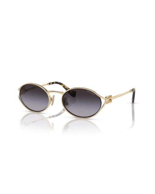 Miu Miu Black Sunglass Mu 01ysf