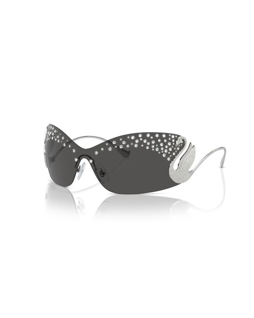 Swarovski Black Sunglass Sk7020