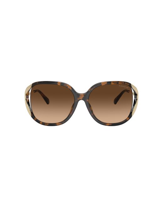 COACH Black Sunglass Cr620