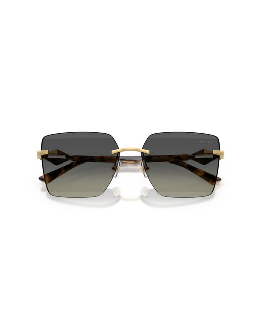 Jimmy Choo Black Sunglass Jc4018