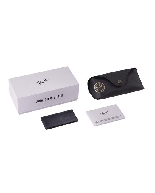 Ray-Ban Black Rbr0101s Aviator Reverse Sunglasses