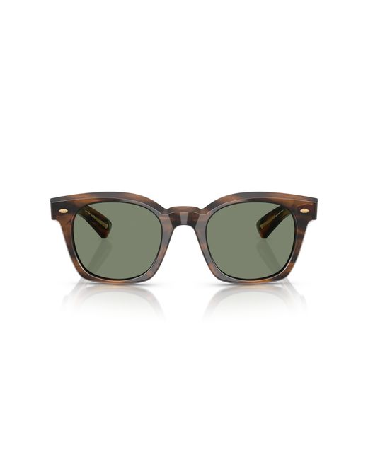 Oliver Peoples Black Sunglass Ov5498su Merceaux 18k