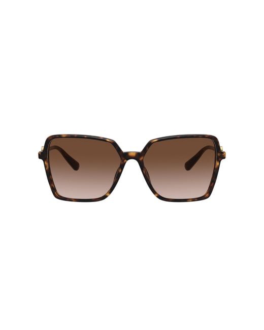 Versace Black Ve4396 108/13 Sunglasses Acetate Squared Normal Shaded