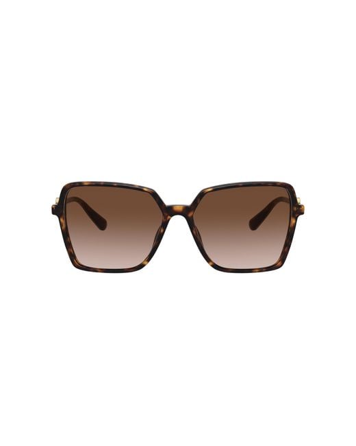 Versace Black Ve4396 108/13 Sunglasses Acetate Squared Normal Shaded