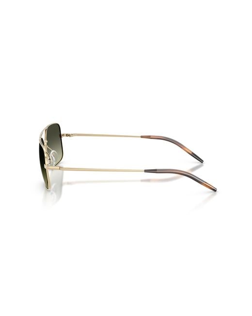 Oliver Peoples Black Sunglass Ov1373s Victory Ii