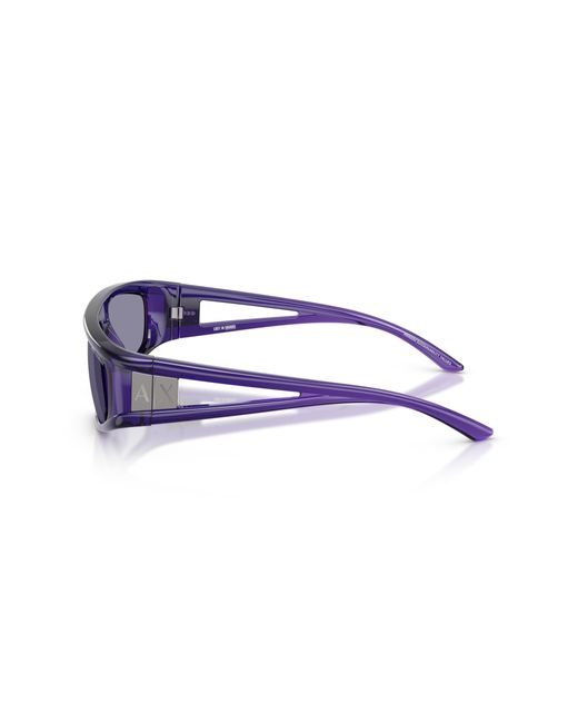 ARMANI EXCHANGE Black Sunglass Ax4159su
