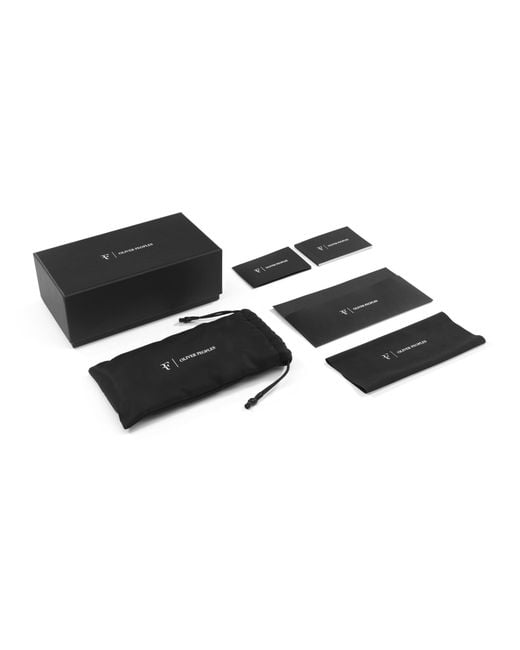 Oliver Peoples Black Sunglass Ov5592s Mr. Federer Ii for men