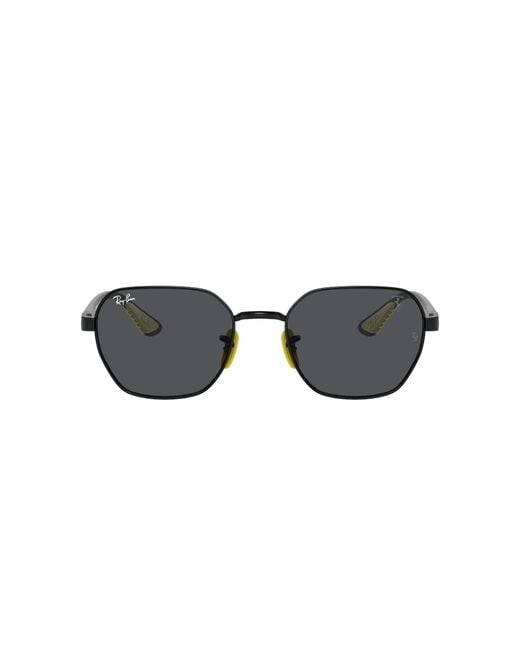 Ray-Ban Black Sunglasses Rb3794m Scuderia Ferrari Collection
