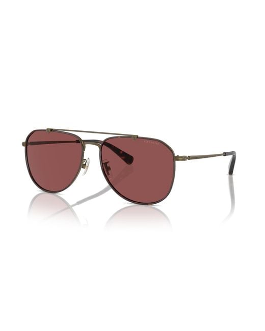COACH Black Sunglass Cr626 for men