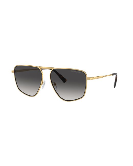 Michael Kors Black Sunglass Mk1153 Silverton for men