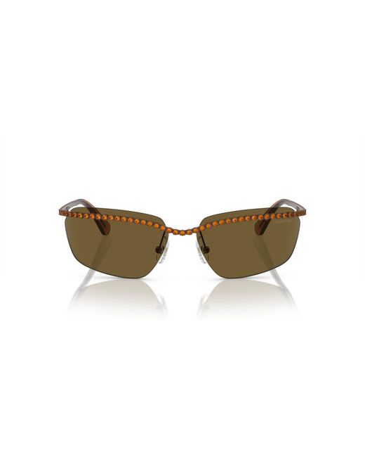 Swarovski Black Sunglasses Sk7001