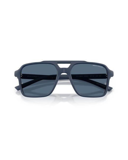 ARMANI EXCHANGE Black Sunglass Ax4166su for men