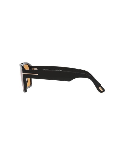 Tom Ford Black Sunglass Redford Tr for men