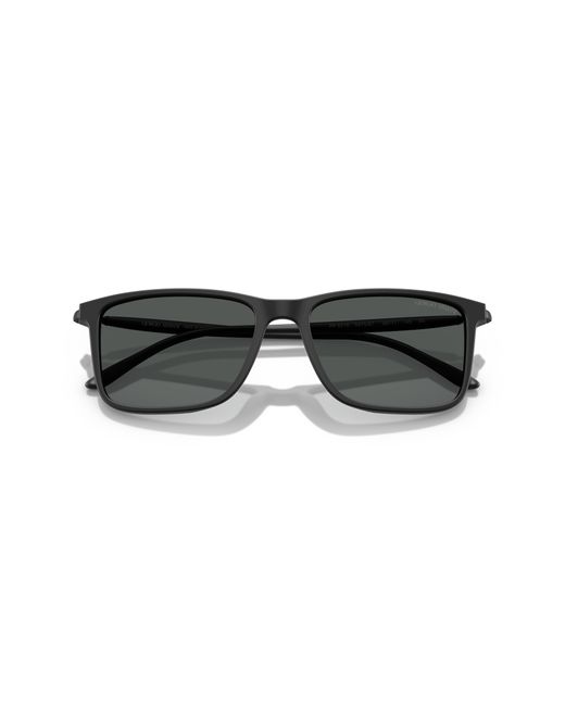 Giorgio Armani Black Sunglass Ar8218 for men