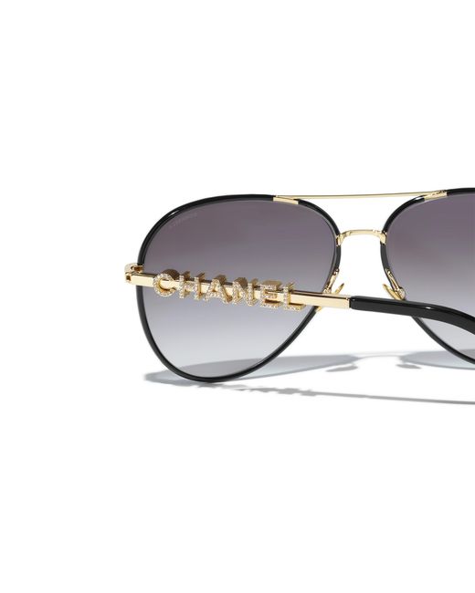 Chanel Black Sunglass Ch4284b