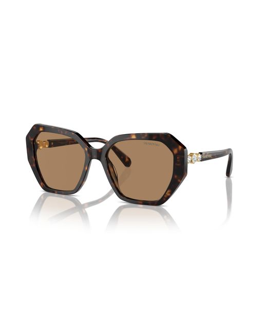 Swarovski Black Sunglasses Sk6017F