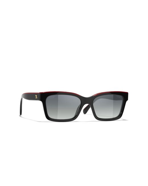 Chanel Black Sunglass Ch5417a Square Sunglasses Ch5417a