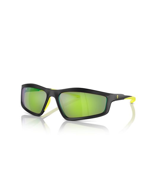 Scuderia Ferrari Green Sunglass Fz6007u for men