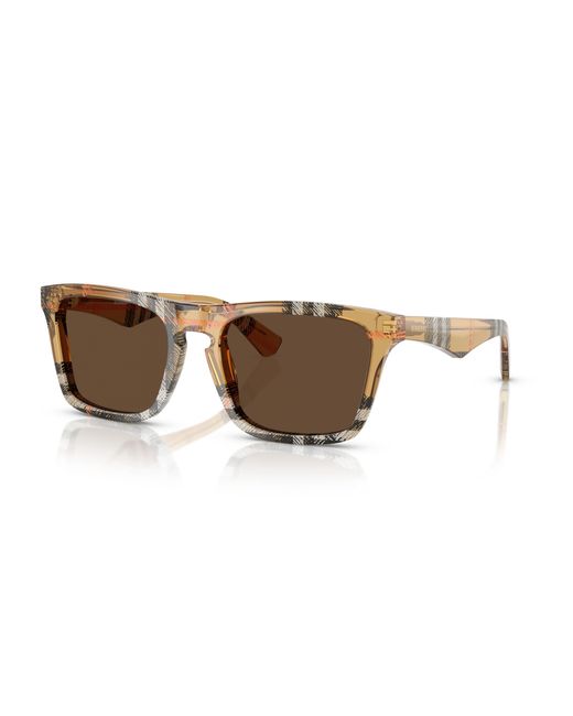 Burberry Black Sunglass Be4434f for men