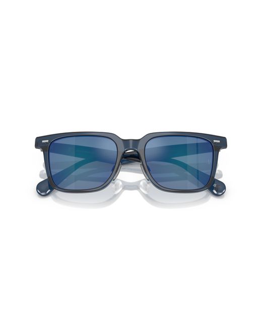 Oliver Peoples Black Sunglass Ov5592s Mr. Federer Ii for men