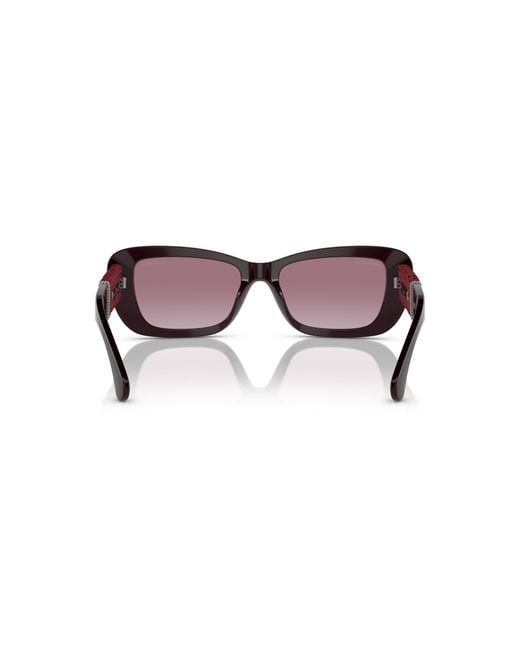 Chanel Black Sunglass Rectangle Sunglasses Ch5514